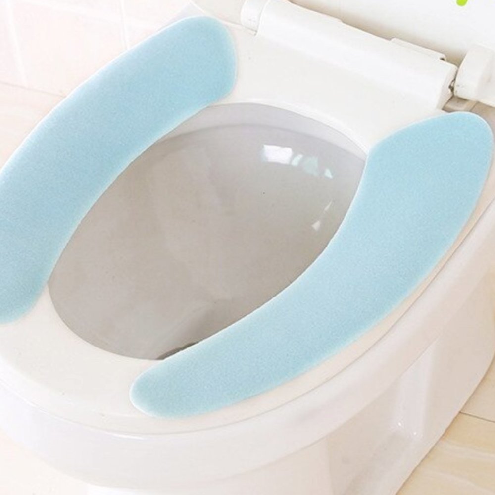The Toilet Seat Cover Sticker 4 color pack